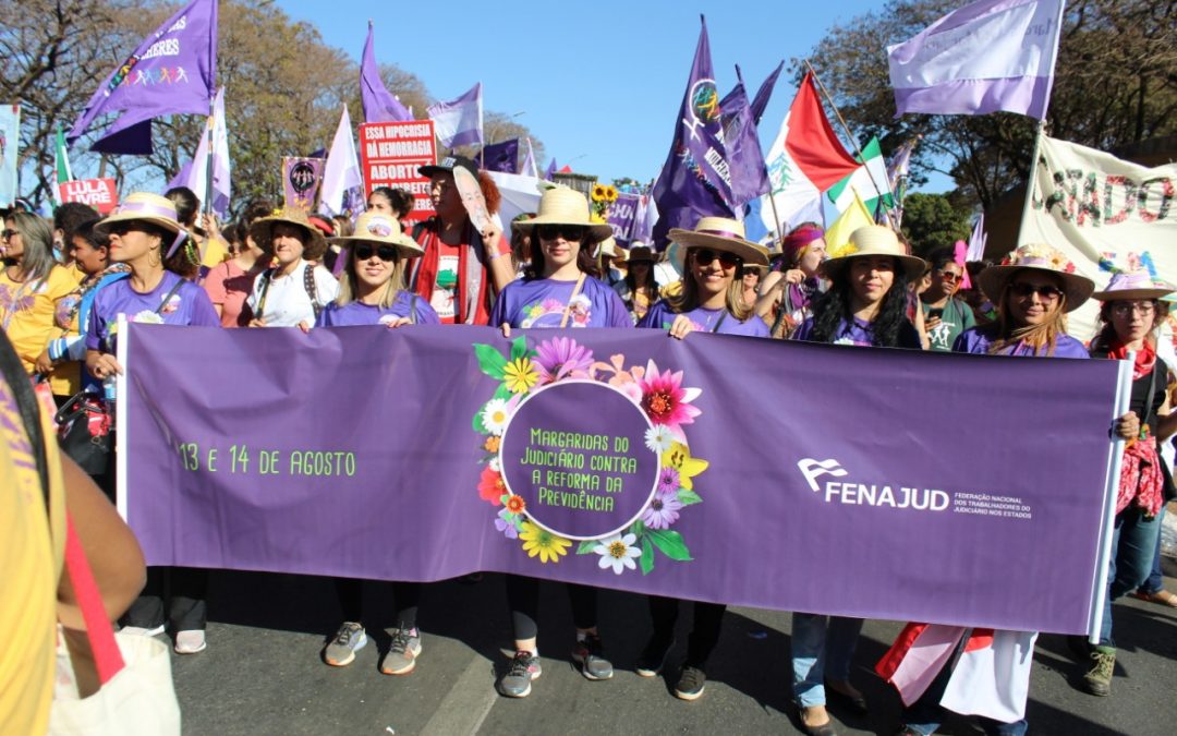 SINDJUD-PE participa da Marcha das Margaridas