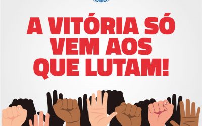 A VITÓRIA SÓ VEM AOS QUE LUTAM!