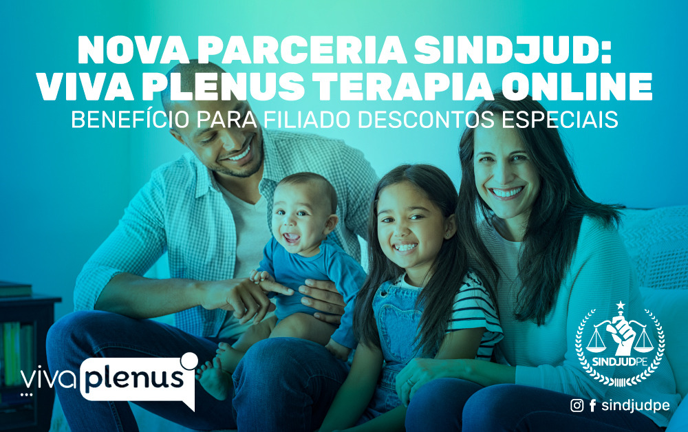 NOVA parceria SINDJUD-PE: Viva Plenus Terapia online