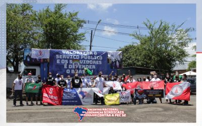 SINDJUD-PE sedia encontro de lideranças sindicais do judiciário contra a PEC 32 em Pernambuco