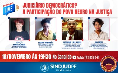 Live: Judiciário Democrático? A Participação do Povo Negro na Justiça