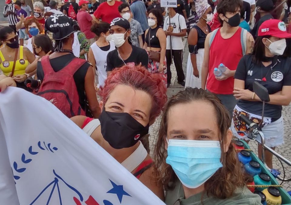 SINDJUD-PE reforça luta antirracista em Marcha da Consciência Negra, no Recife