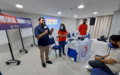 Lançamento da campanha ‘Assédio Moral Nunca Mais’ reuniu entidades representativas no Recife