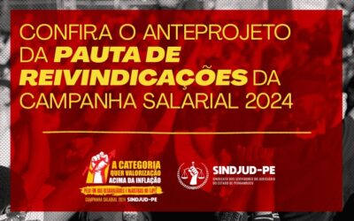 CONFIRA O ANTEPROJETO DA PAUTA DE REIVINDICAÇÕES DA CAMPANHA SALARIAL 2024