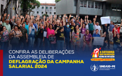 CONFIRA AS DELIBERAÇÕES DA ASSEMBLEIA DE DEFLAGRAÇÃO DA CAMPANHA SALARIAL 2024