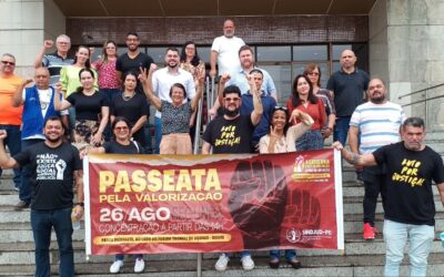 ESQUENTA DE LUTAS EM JABOATÃO FORTALECE MOBILIZAÇÃO PARA A PASSEATA DO DIA 26/08