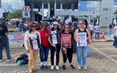 SINDJUD-PE PARTICIPA DE ATO PELA DEMOCRATIZAÇÃO DO CNJ