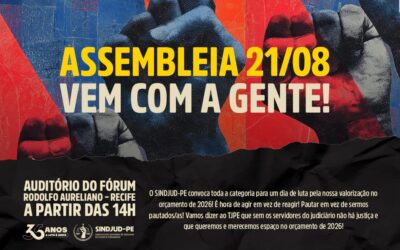 VEM COM A GENTE! ASSEMBLEIA (21/08)