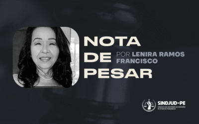 NOTA DE PESAR – SERVIDORA LENIRA RAMOS FRANCISCO