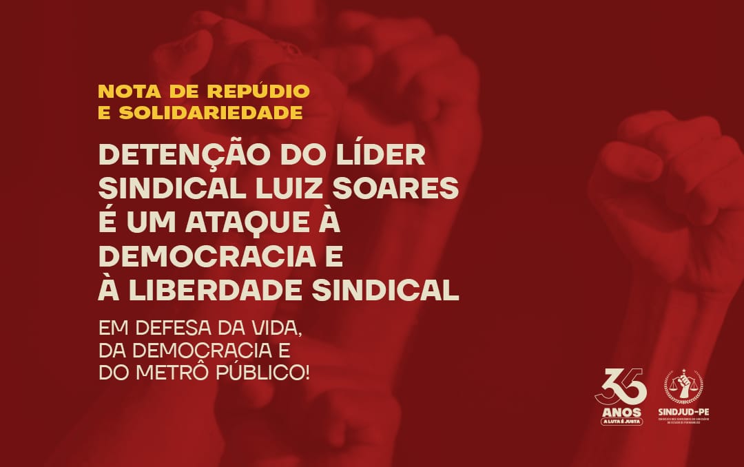 NOTA DE REPÚDIO E SOLIDARIEDADE