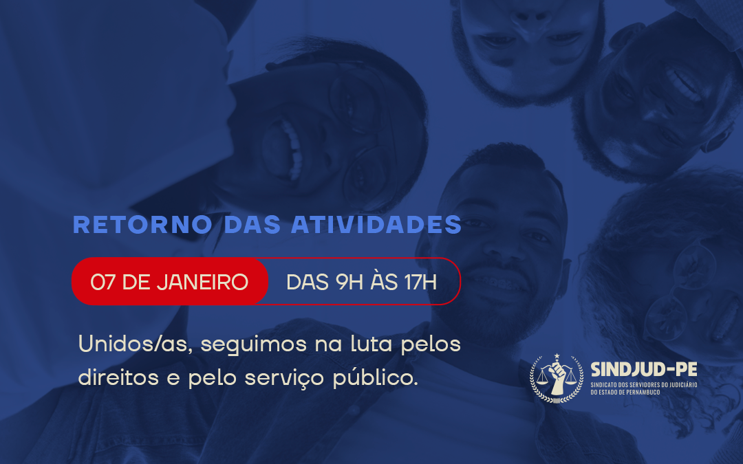 RETORNO DAS ATIVIDADES