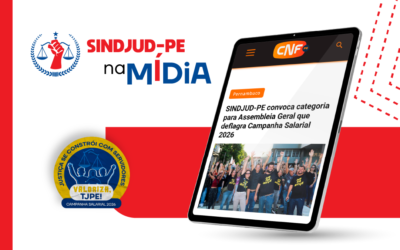 SAIU NA MÍDIA: SINDJUD-PE GANHA DESTAQUE NO PORTAL CNFPE COM CONVOCAÇÃO DA ASSEMBLEIA DA CAMPANHA SALARIAL 2026