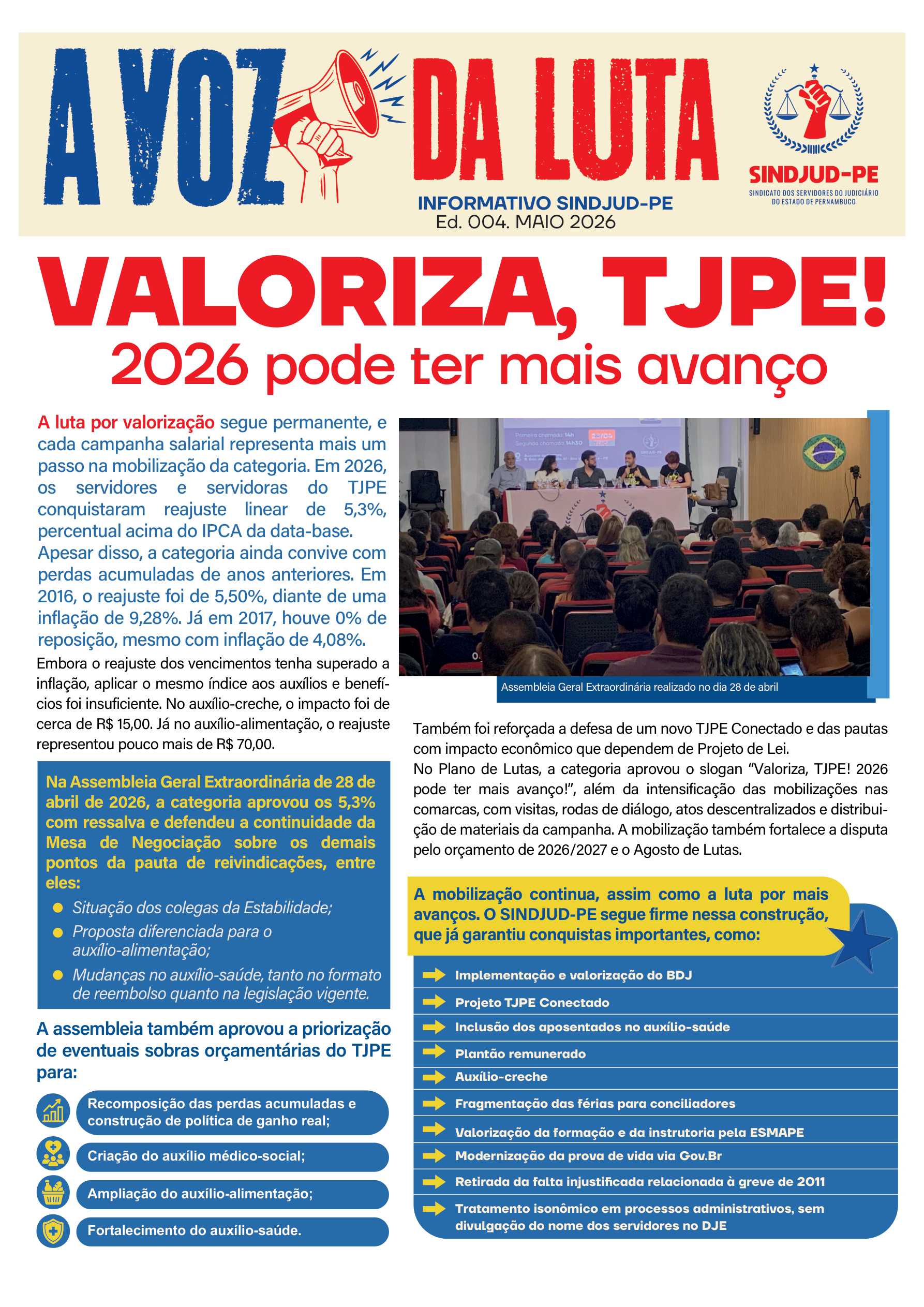 A Voz da Luta Ed. 004