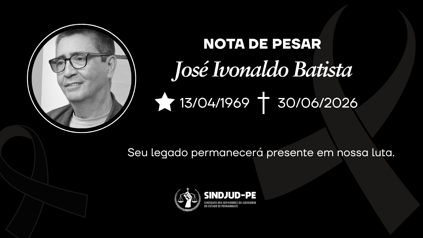 Nota de pesar – Ivonaldo