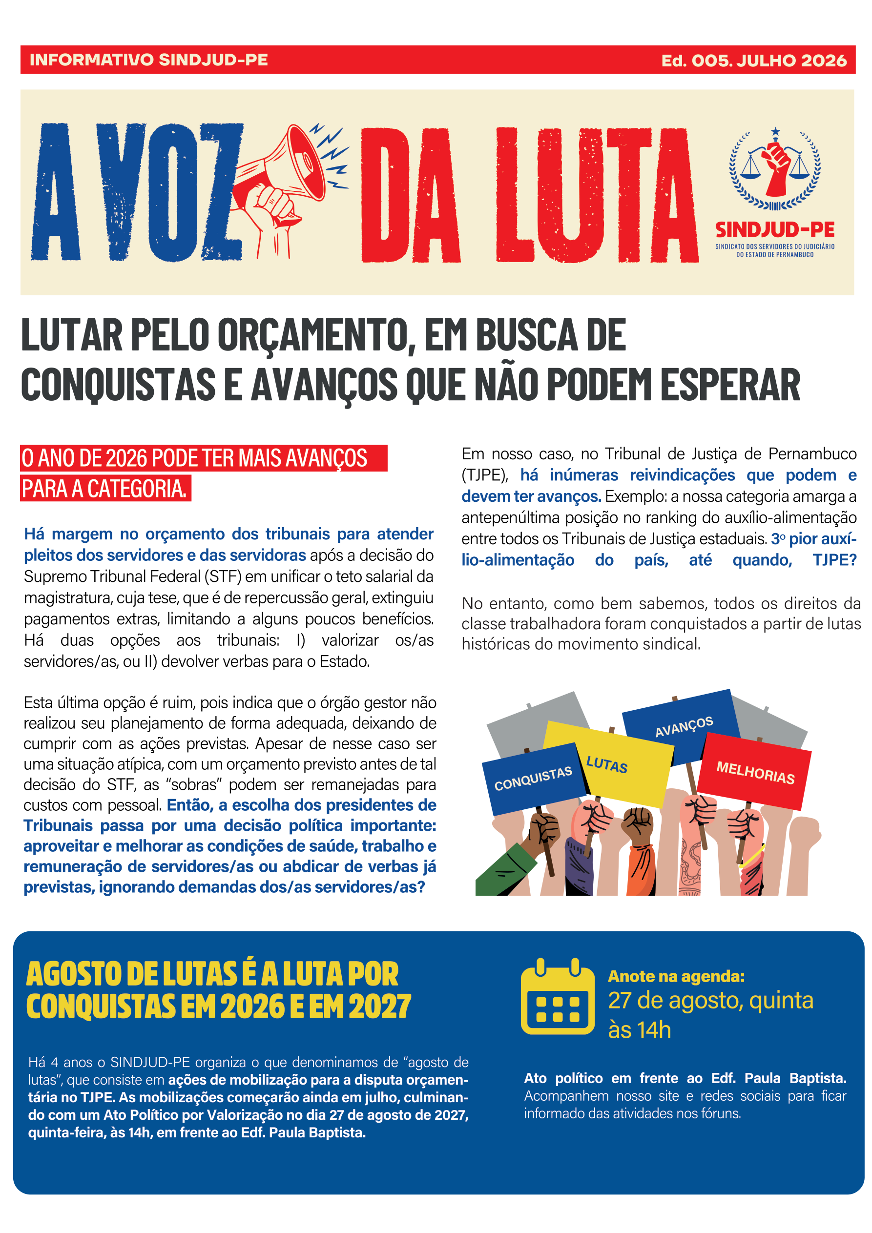 A Voz da Luta Ed. 005