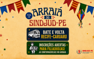 BATE E VOLTA RECIFE–CARUARU: INSCRIÇÕES ABERTAS PARA FILIADOS(AS) JÁ CONFIRMADOS(AS) NO ARRAIÁ