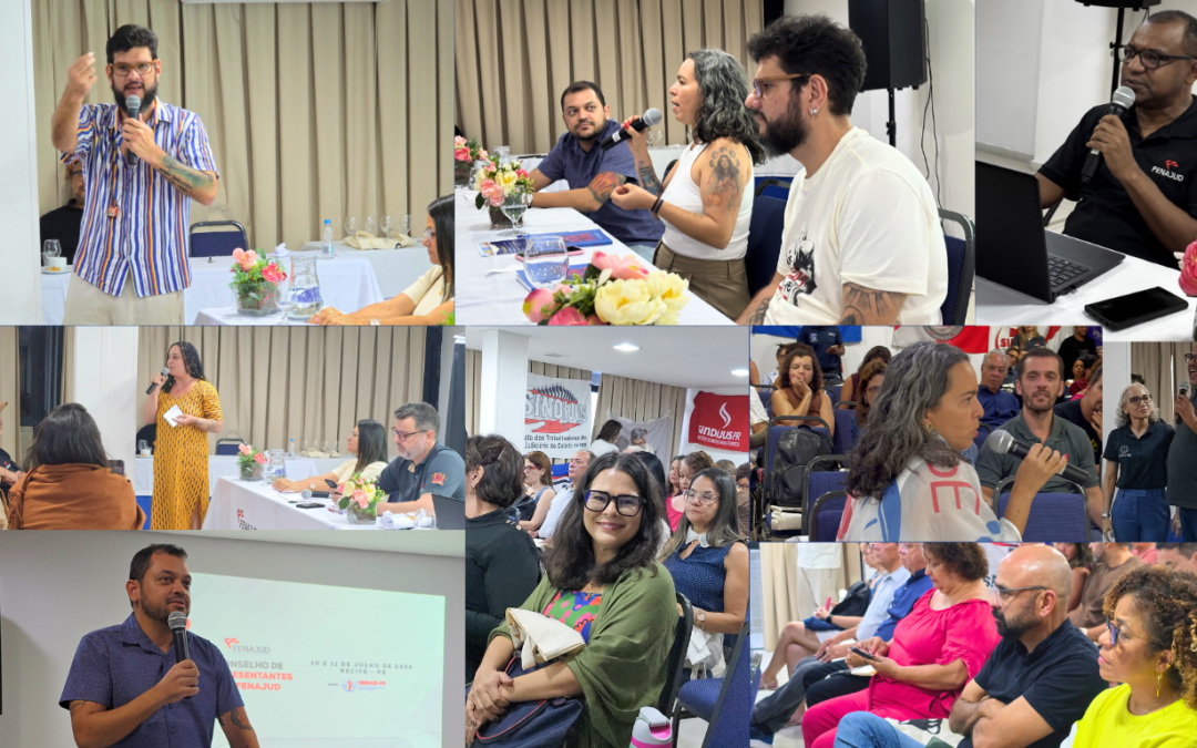 SINDJUD-PE SEDIA CONSELHO DE REPRESENTANTES DA FENAJUD E FORTALECE AGENDA DE LUTAS NACIONAIS DA CATEGORIA
